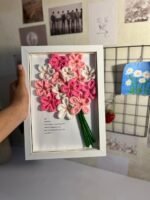 Handcrafted  Flower Frame - Image 2